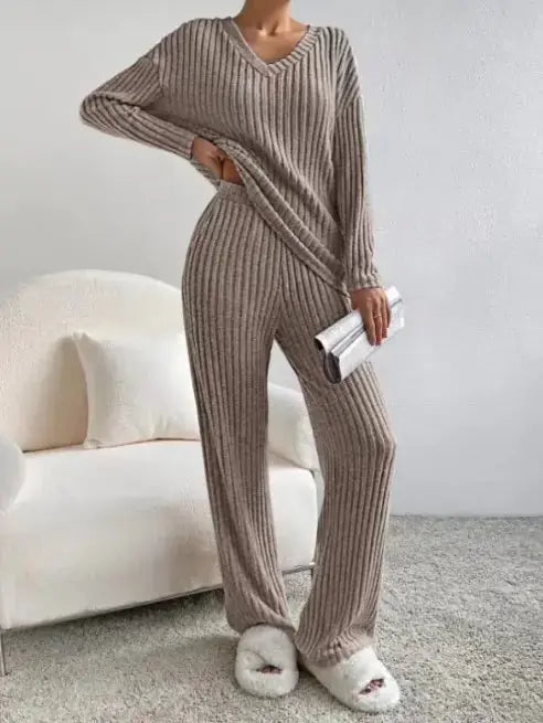Autumn Knit Lounge Set zafiroxfit