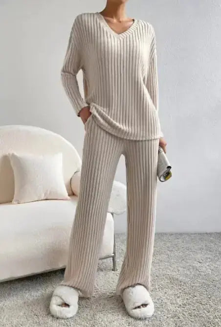 Autumn Knit Lounge Set zafiroxfit