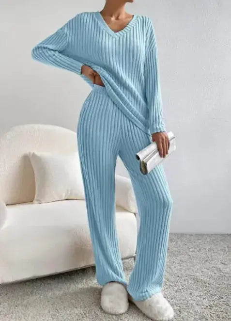 Autumn Knit Lounge Set zafiroxfit